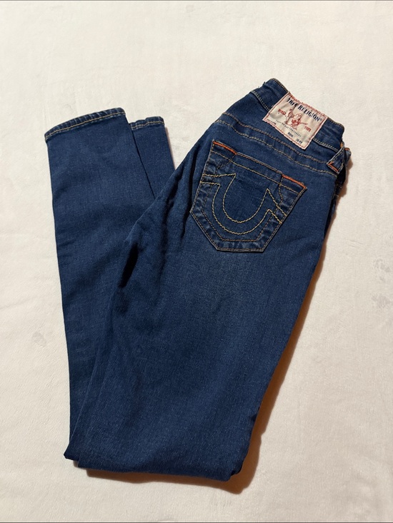 True Religion Denim - True Religion Jennie curvy mid rise skinny jeans